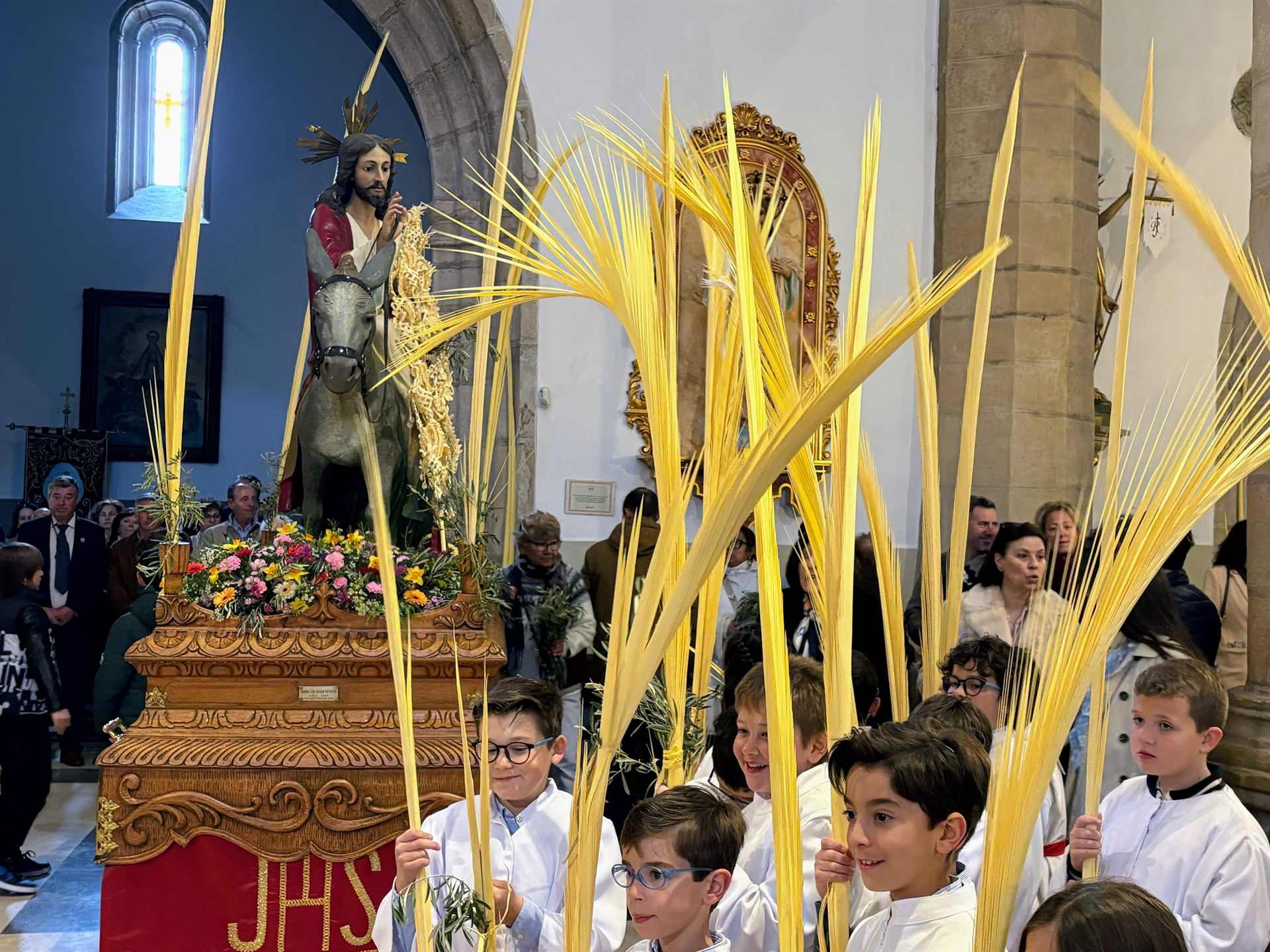 Procesión del Domingo de Ramos en Corral de Almaguer